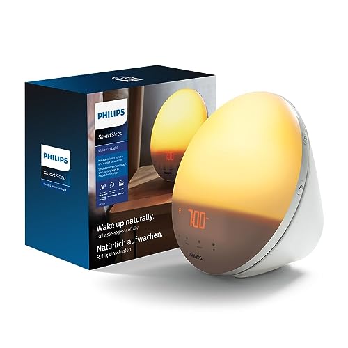 Philips Wake-up Light HF3531 Lichtwecker mit farbiger Sonnenaufgangssimulation