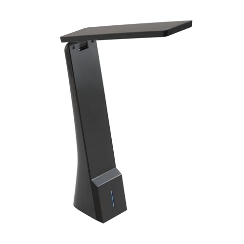 EGLO LED Tischlampe La Seca mit Akku und Touch-Bedienung, kabellose Schreibtischleuchte