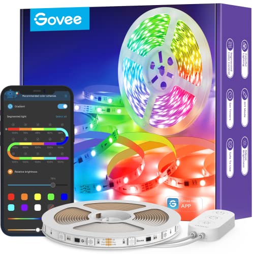 Govee RGBIC LED Strip mit 5 Metern und Segmentcontrol fürs Zimmer