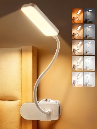 ReinHoo kabellose Akku-Klemmlampe mit 4000 mAh und 450 Lumen laut Hersteller in Weiß
